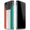 Kuwait Flag Distressed iPhone SE (2nd & 3rd Gen) Clear Case