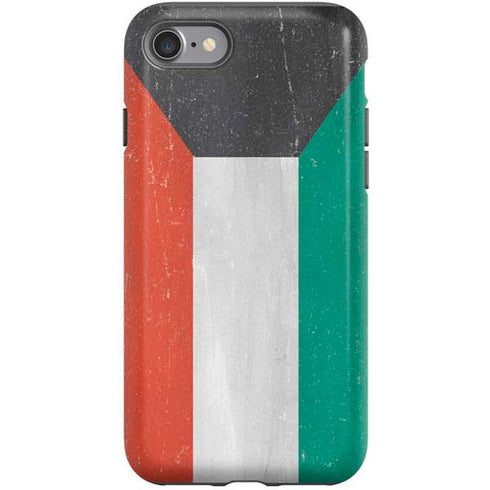 Kuwait Flag Distressed iPhone SE (2nd & 3rd Gen) Pro Case