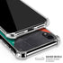 Kuwait Flag Distressed iPhone XR Clear Case