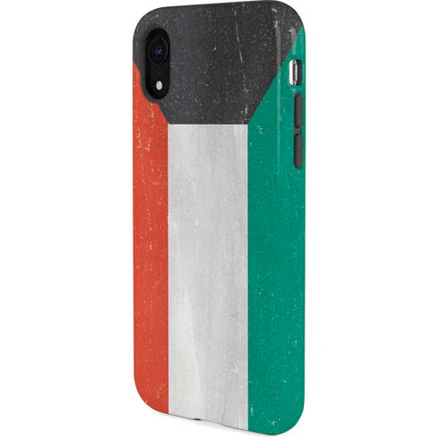 Kuwait Flag Distressed iPhone XR Pro Case