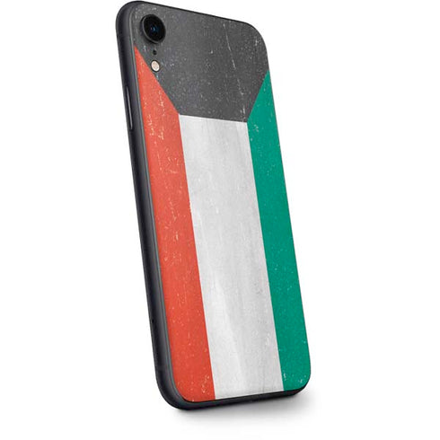 Kuwait Flag Distressed iPhone XR Skin