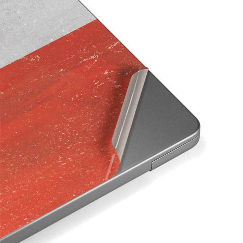 Kuwait Flag Distressed MacBook Pro 14in (2021-24) Skin