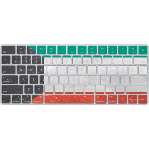 Kuwait Flag Distressed Magic Keyboard Skin