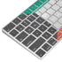 Kuwait Flag Distressed Magic Keyboard Skin