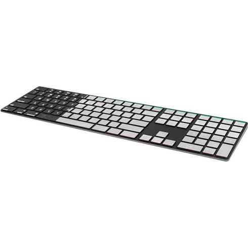 Kuwait Flag Distressed Magic Keyboard with Numeric Keypad Skin