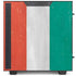 Kuwait Flag Distressed NZXT H510 Compact ATX Mid-Tower Case Skin