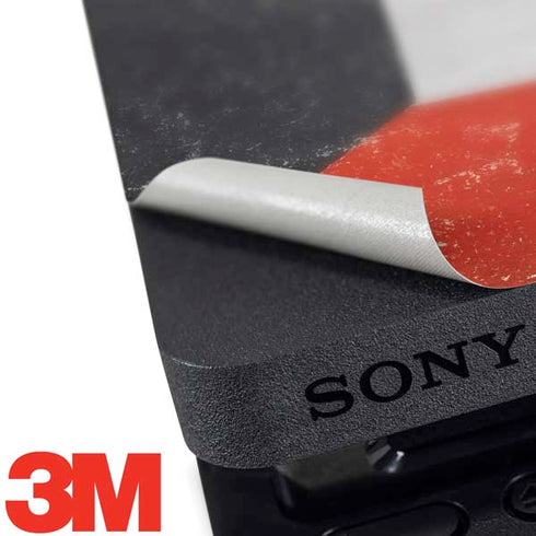 Kuwait Flag Distressed PS4 Pro Bundle Skin