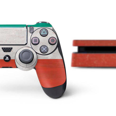 Kuwait Flag Distressed PS4 Slim Bundle Skin
