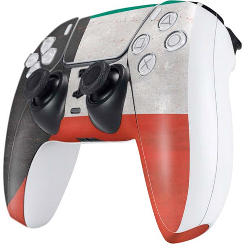Kuwait Flag Distressed PS5 Controller Skin