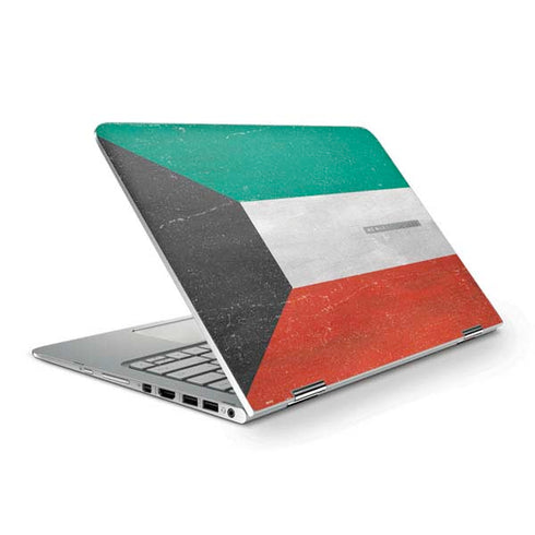 Kuwait Flag Distressed HP Spectre Skin