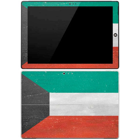 Kuwait Flag Distressed Surface Pro 3 Skin