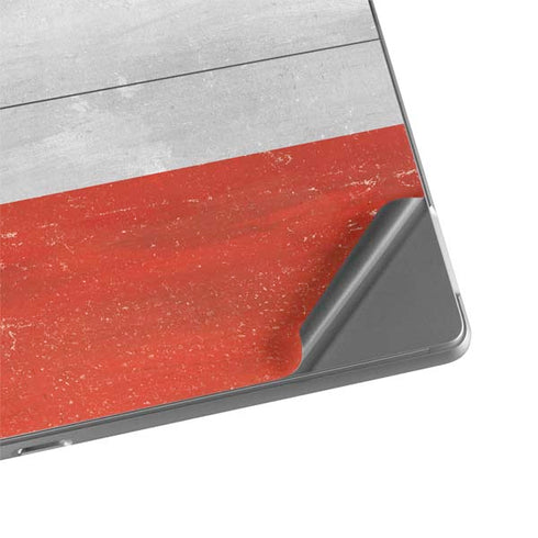 Kuwait Flag Distressed Surface Pro 8 Skin