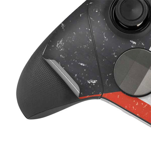 Kuwait Flag Distressed Xbox Elite Wireless Controller Series 2 Skin