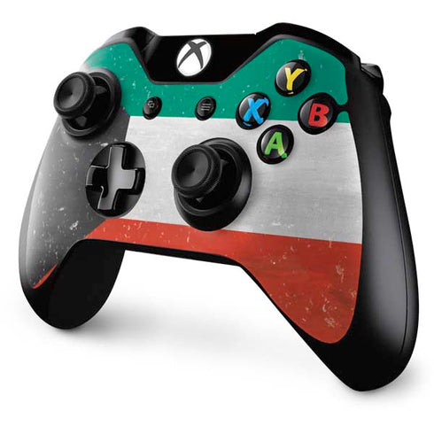 Kuwait Flag Distressed Xbox One Controller Skin