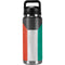 Kuwait Flag Distressed YETI Rambler 26oz Bottle Skin