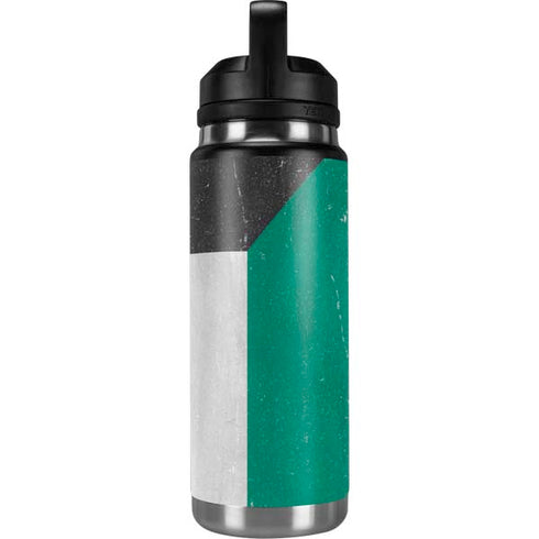 Kuwait Flag Distressed YETI Rambler 26oz Bottle Skin