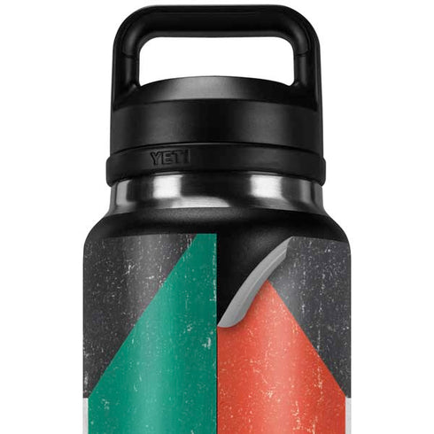 Kuwait Flag Distressed YETI Rambler 36oz Bottle Skin