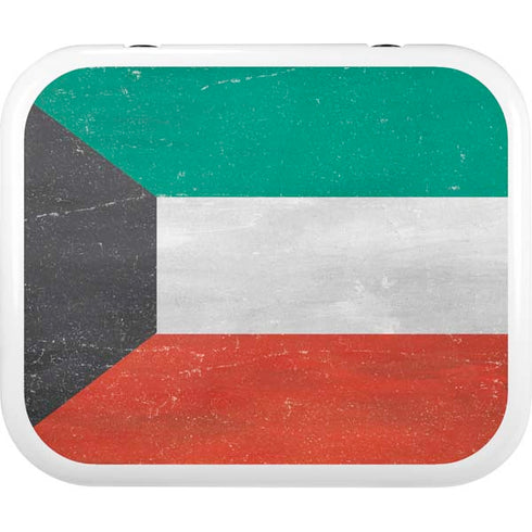 Kuwait Flag Distressed YETI Roadie 24 Hard Cooler Skin
