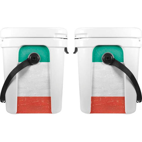 Kuwait Flag Distressed YETI Roadie 24 Hard Cooler Skin