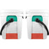 Kuwait Flag Distressed YETI Roadie 24 Hard Cooler Skin