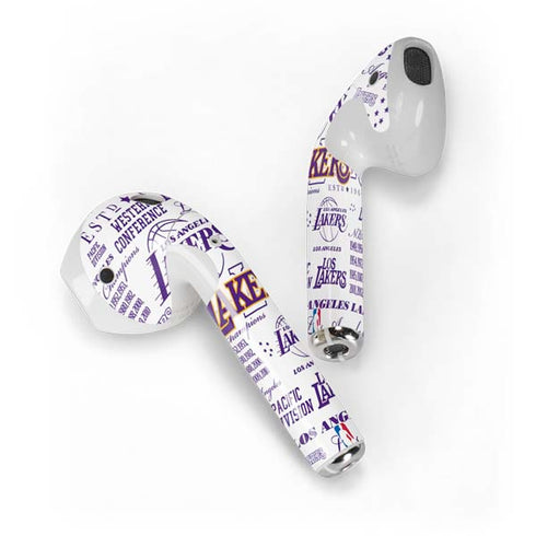 NBA LA Lakers Historic Blast Apple AirPods Skin