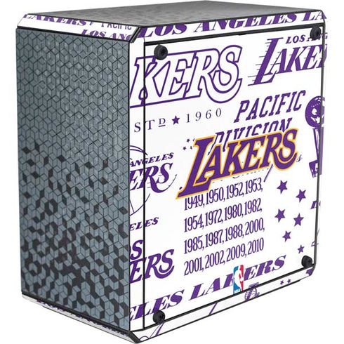 NBA LA Lakers Historic Blast Cooler Master MasterBox Q300L Mini Tower Skin