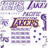 NBA LA Lakers Historic Blast Corsair 4000D Tempered Glass Mid-Tower ATX Case Skin