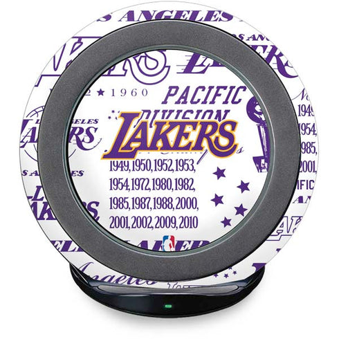 NBA LA Lakers Historic Blast Fast Charge Wireless Charging Stand Skin