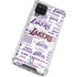 NBA LA Lakers Historic Blast Galaxy A12 Clear Case