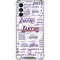 NBA LA Lakers Historic Blast Galaxy A13 5G Clear Case