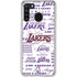 NBA LA Lakers Historic Blast Galaxy A21 Clear Case