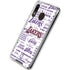 NBA LA Lakers Historic Blast Galaxy A30 Clear Case