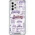 NBA LA Lakers Historic Blast Galaxy A53 5G Clear Case