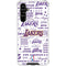 NBA LA Lakers Historic Blast Galaxy A54 5G Clear Case