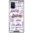 NBA LA Lakers Historic Blast Galaxy A71 5G Clear Case