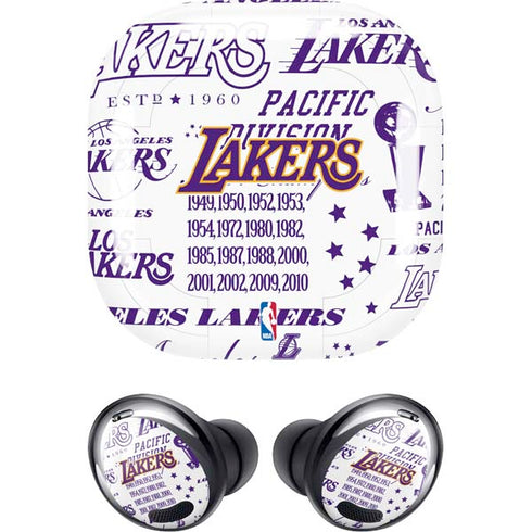 NBA LA Lakers Historic Blast Galaxy Buds Pro Skin