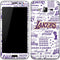 NBA LA Lakers Historic Blast Galaxy J3 Skin