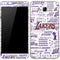 NBA LA Lakers Historic Blast Galaxy J7 Skin