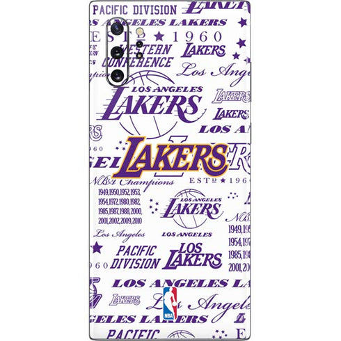 NBA LA Lakers Historic Blast Galaxy Note 10 Plus Skin