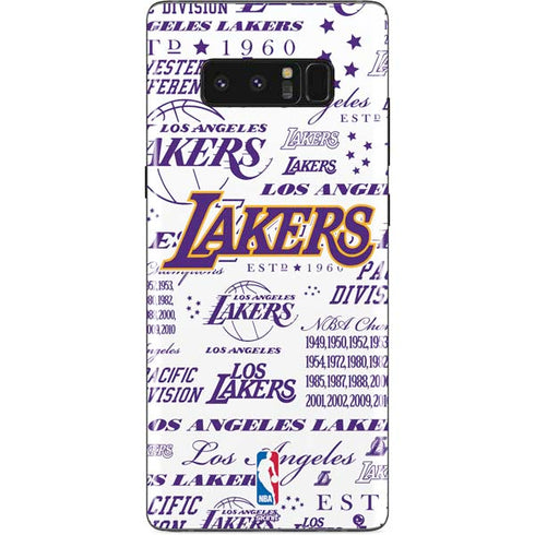 NBA LA Lakers Historic Blast Galaxy Note 8 Skin