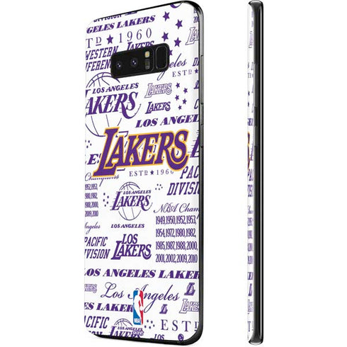 NBA LA Lakers Historic Blast Galaxy Note 8 Skin