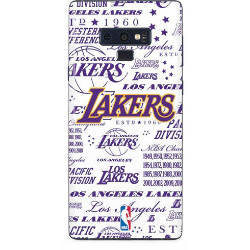 NBA LA Lakers Historic Blast Galaxy Note 9 Skin