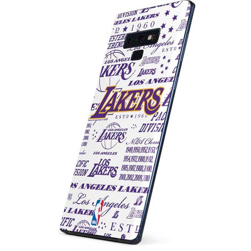 NBA LA Lakers Historic Blast Galaxy Note 9 Skin