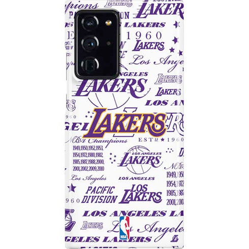 NBA LA Lakers Historic Blast Galaxy Note20 Ultra 5G Lite Case