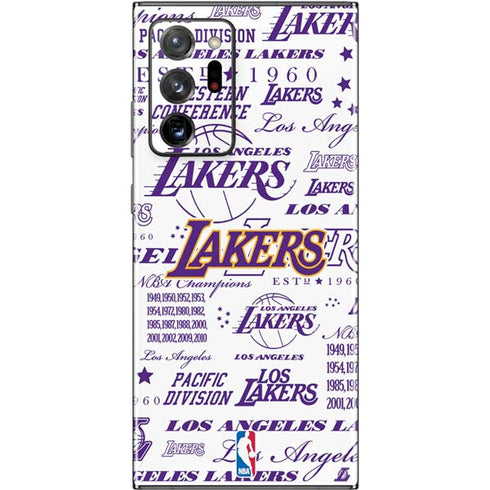 NBA LA Lakers Historic Blast Galaxy Note20 Ultra 5G Skin