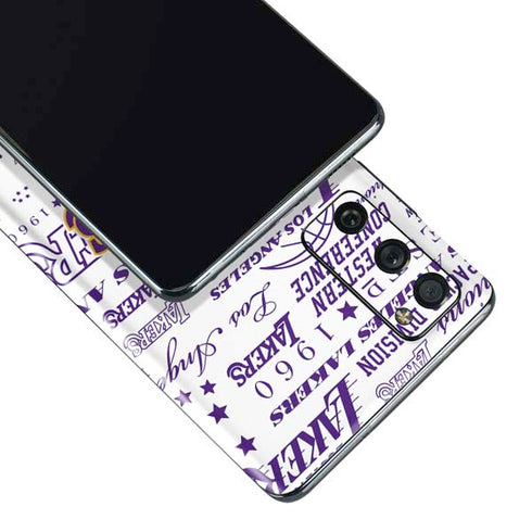 NBA LA Lakers Historic Blast Galaxy S20 Fan Edition Skin