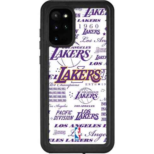 NBA LA Lakers Historic Blast Galaxy S20 Plus Waterproof Case