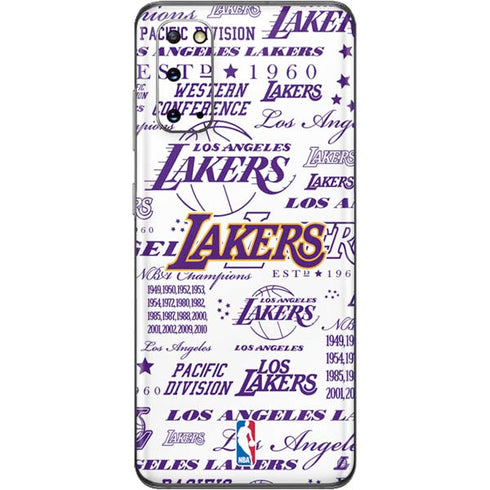 NBA LA Lakers Historic Blast Galaxy S20 Skin