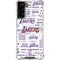 NBA LA Lakers Historic Blast Galaxy S21 FE Clear Case