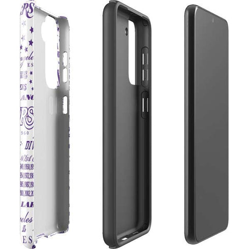 NBA LA Lakers Historic Blast Galaxy S21 FE Pro Case